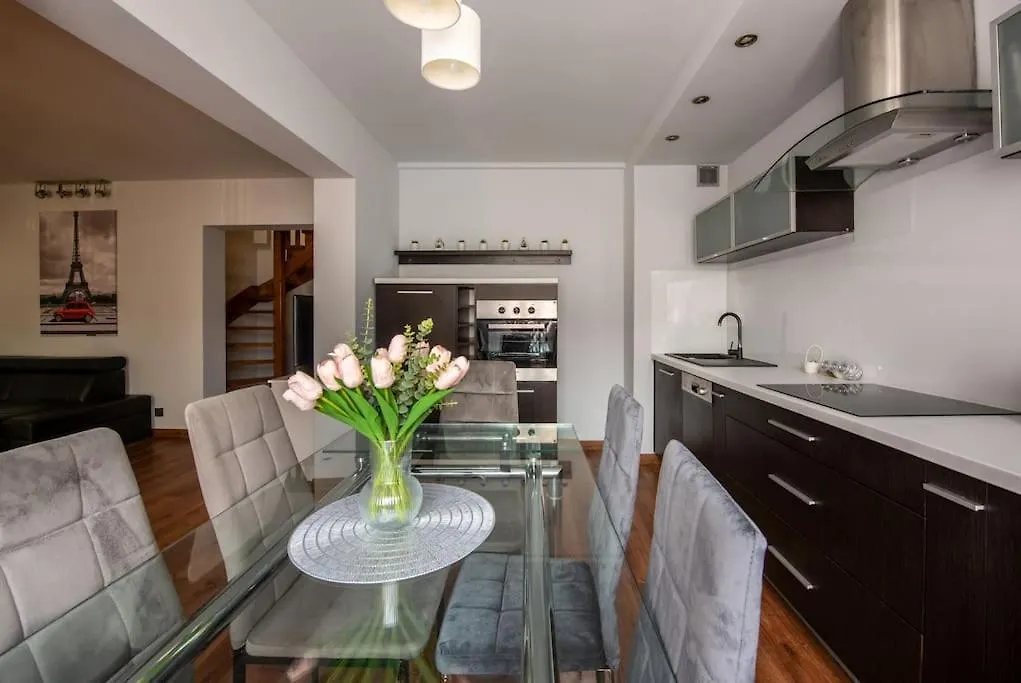 Apartament Paryski 4 Pokoje 90M2 2 Poziomy Ogrod Oranzeria Krakow Apartment